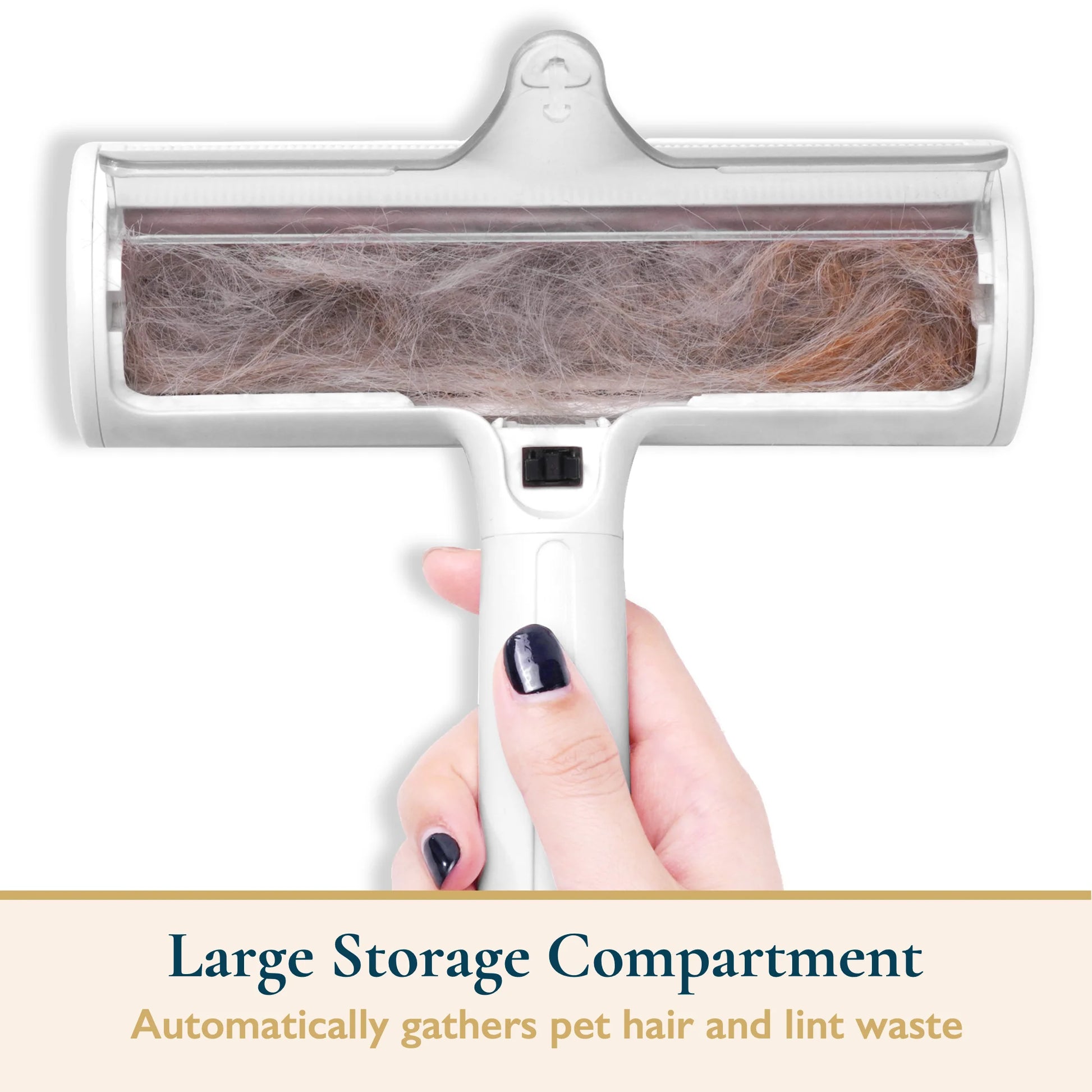 Pet Hair Remover Roller & Detailer Set, Reusable Dog & Cat Hair Remover for Couch, Carpet, Furniture, Bedding & Car